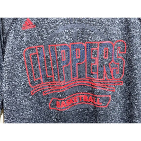 Los Angeles Clippers Adidas Ultimate Tee Climalite NBA Basketball T Men’s XL - Picture 2 of 7